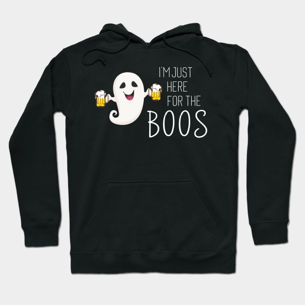 I'm Just Here For The Boos Hoodie by Toodles & Jay
